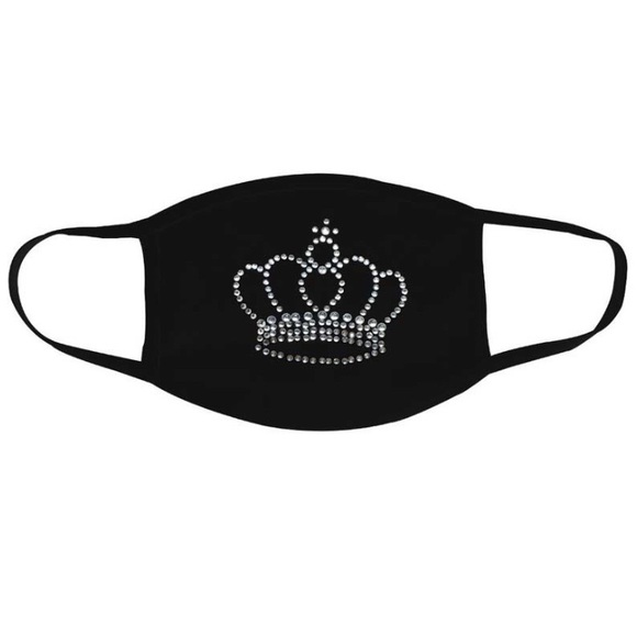 2 pack of bedazzle bling face masks - Picture 2 of 3